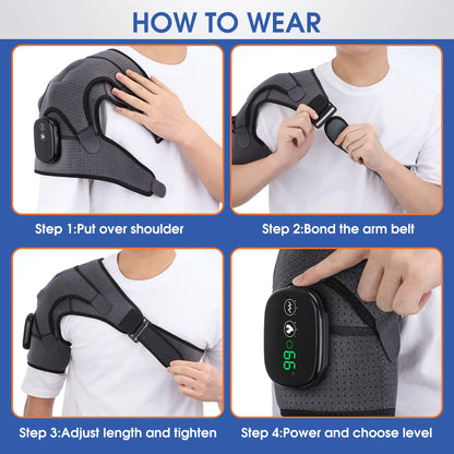 Shoulder Massager Wrap with Heat