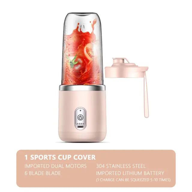 Portable Juicer Blender with 6 Blades