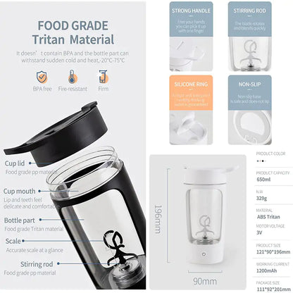 Protein Shaker Bottle